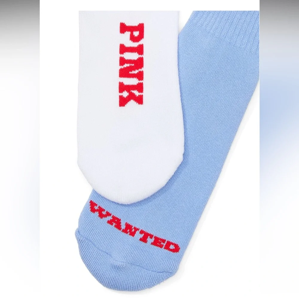 Victoria’s Secret PINK 2-Pack Quarter Socks